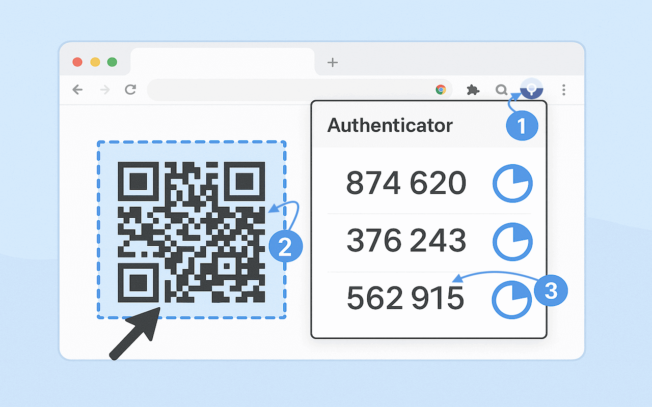 2fa Authenticator app - Web Security with 2fa